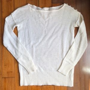 J.Crew Cream XS sweater